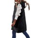 thumbnail image 2 of Abrigo largo con capucha y bolsillo cálido para mujer, chaqueta de invierno sin mangas, parka de plumón, abrigo para mujer, 2 of 6