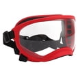 thumbnail image 3 of Lunettes de Chien, Résistant à la Poussière PC Coupe-Vent Grands Masques de Chien pour Cadre Noir de Neige Jour et Lunettes Grises, Cadre Rouge et Lunettes Rouges, Cadre Rouge et Lunettes Transparentes, Cadre Rouge et, 3 of 8
