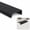 Black, variant on 10 Pack Matte Black Finger Edge Pulls, 5 Inch Hole Centers Cabinet Handles, 5.9 Inch Total Length Extended Drawer Pulls for Kitchen Cupboard