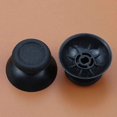 thumbnail image 1 of 2pcs 3D Analog Joystick Thumb Stick Grips Caps Mushroom for PS4 Controller Repair Parts (Black), 1 of 2