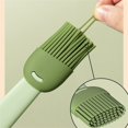 thumbnail image 5 of Premium Silicone Basting Brush Heat Resistant for Grilling BBQ Pastry Baking Cooking Oil & Sauces Long Handle Food Grade Utensil 1-Pack, 5 of 5