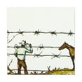 thumbnail image 3 of "Barbed Wire Paradox" - Canvas, 3 of 25