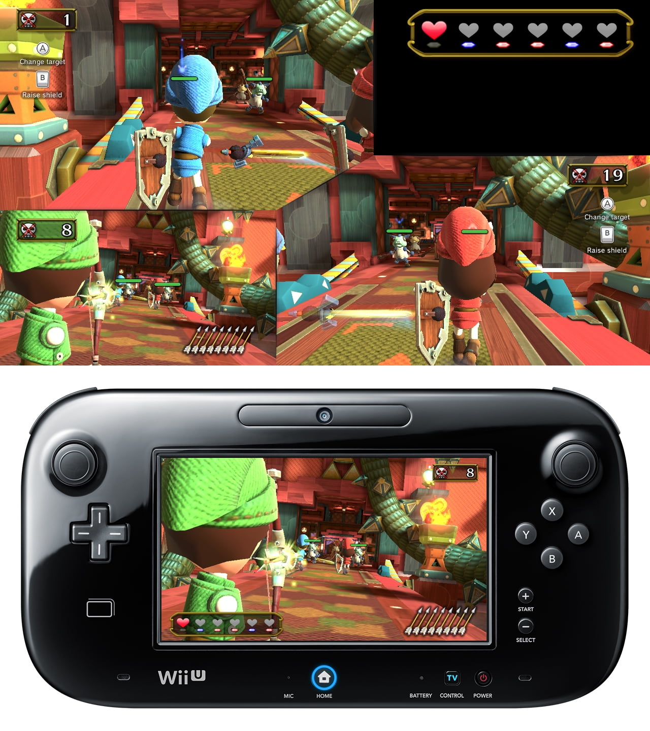 Nintendoland Jogo Para Nintendo Wii U - Nintendo Wiiu - #