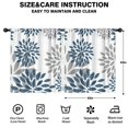 thumbnail image 2 of Blackout Kids Curtains,Purple Floral and Petal Pattern Childrens Insulated Curtains Set Of 2,Bedroom Essentials,Toddler Room Decor 52x63in(132x160cm), 2 of 5