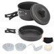 thumbnail image 2 of Juego de sartenes para acampar mochila aleación de aluminio y PP utensilios de cocina para acampar Kit de desorden agarre cómodo para Picnic Anggrek Otros, 2 of 8
