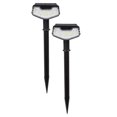 thumbnail image 4 of LED Solar Lamps, 3 Brightness Modes 2 Pack Ground Spike Solar Light  for Outdoor Garden Yard, 4 of 7