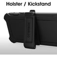 thumbnail image 2 of OtterBox Defender Series Cell Phone Case and Holster for Apple iPhone 14, Black, 2 of 6