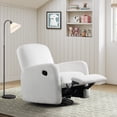 thumbnail image 3 of Oxford Baby Snuggly Glider / Recliner - Plush White, 3 of 8
