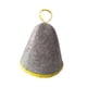thumbnail image 4 of Accesorios para sombreros de fieltro Cómodo de llevar Turbante para el cabello Gorro de baño multiusos para bañarse Vaporarium Hombres y mujeres gris y amarillo, 4 of 9