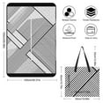 thumbnail image 2 of Colored Grid Geometry Picnic Blanket Waterproof Outdoor Beach Blanket Hand-held Pad Suitable for Travel, Camping, Beach, Family Gatherings, 2 of 8