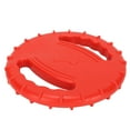 thumbnail image 2 of Dog Training Flying Disc, Flexible Dog Flying Disc Toy Stress Relief TPR  For Park Sky Blue,Red, 2 of 8