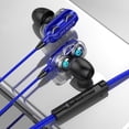 thumbnail image 2 of Uinagy Analog Dual Speaker Dual Dynamic Wired Earphones, 2 of 3