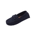 thumbnail image 2 of hengsof Girls' Solid Color Bow Casual Loafers Everyday Stylish Comfortable Slip On Flat Shoes Suitable for Toddlers and Little Girls, 2 of 7