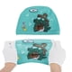 thumbnail image 5 of Gorra de natación de cartón de cocodrilo de poliéster única de 1 pieza en azul lago y verde, 5 of 6