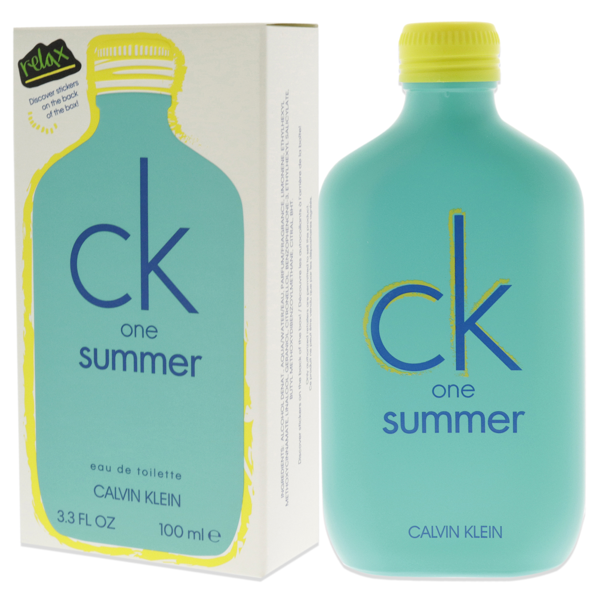 Calvin Klein - Ck One Summer Eau de Toilette 3.4 oz. - Walmart.com