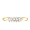 thumbnail image 4 of Rosec Jewels Lab Grown Diamond Wedding Band - Mens Classic Ring - EF-VS Quality, 18K Yellow Gold, US 6.50, 4 of 8