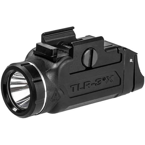 Open Box Streamlight TLR-3X USB 500 Lumens LED Weapon Light, SL-B9, Black, Universal 1913 Subcompact/Compact, Black