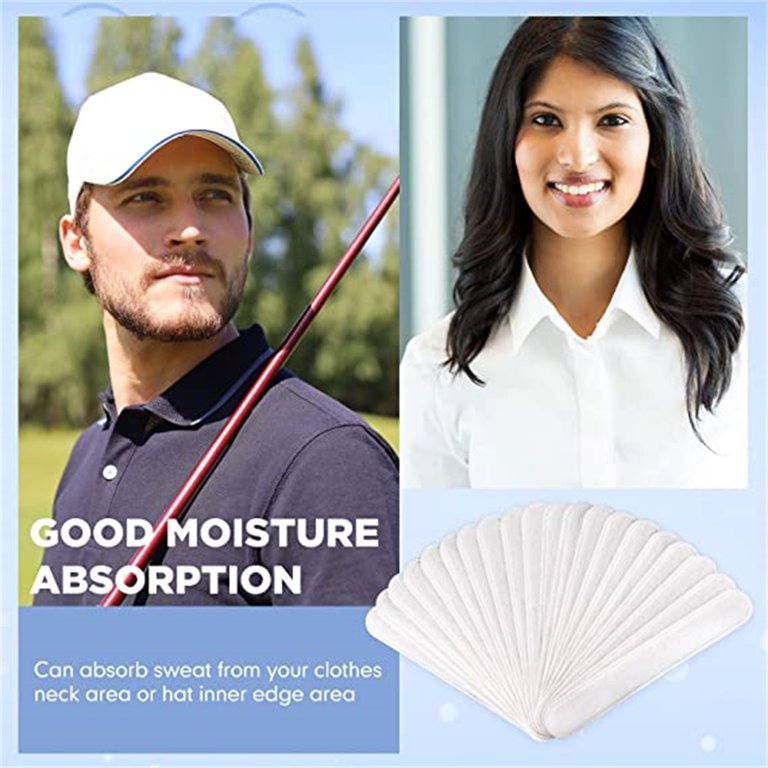 No Sweat Golf Hat Liner Cap Protection - Prevent Hat Stains Rings |  Moisture W