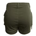 thumbnail image 6 of Afdoent Womens Shorts Elastic Waistband And Pocket Cargo Shorts Versatile Sports Fitness Pants Comfortable, 6 of 6