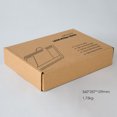thumbnail image 3 of VONKY Bureau d'Ordinateur Portable Confortable avec Repose-Poignet Marron, 3 of 9