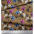 thumbnail image 3 of Soimoi Cotton Poplin Fabric Leaves & Floral Artistic Print Sewing Fabric Yard 56 Inch Wide, 3 of 3