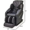 thumbnail image 6 of Jin L Track Deluxe Zero Gravity Full Body Massage Chair with Lumbar, Forearm & Calf Heat Therapy and Shiatsu Calf Massage, 6 of 9