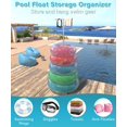 thumbnail image 4 of Organizador metálico Mondazie para piscina, 56 x 162 cm, 4 of 7