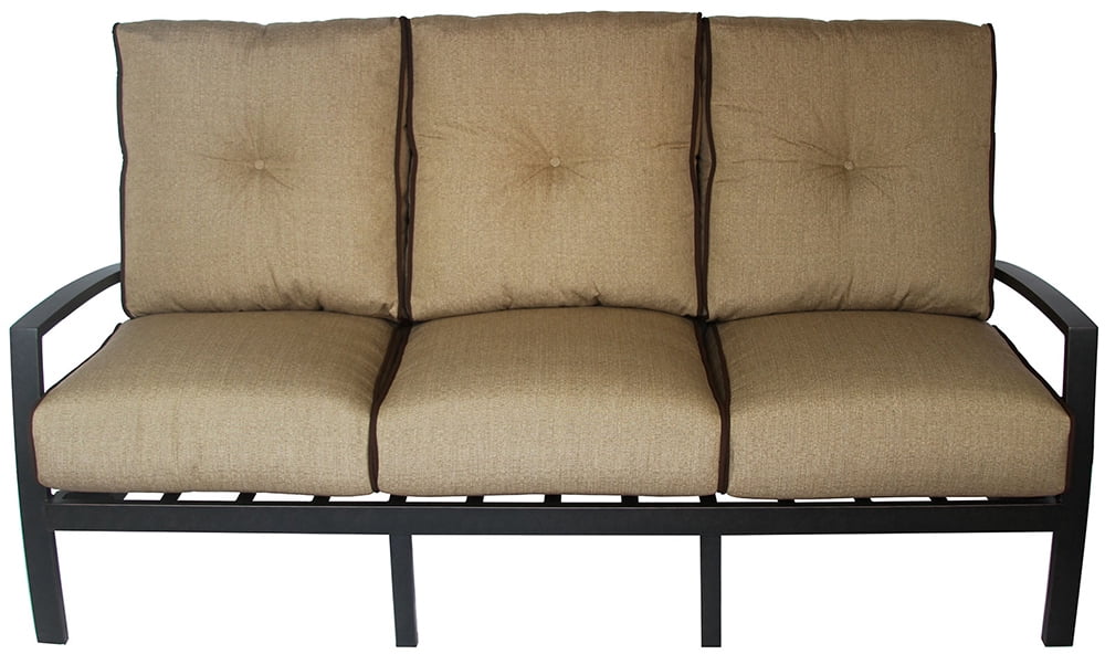 Quincy Cast Aluminum Outdoor Patio Sofa