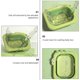 thumbnail image 5 of Newborn Bath Basin Bucket Premium Design Compact Size Washing Baby Face Green 32X26X10cm 1Pack, 5 of 5