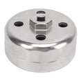 thumbnail image 2 of Vaso Para Filtro De Aceite, Llave Para Filtro De Aceite De Aluminio De 90 Mm, 15 Flautas, Accionamiento De 3/8 Pulg. Para Motores De Gasolina De 3,0 L Y 5,0 L, 2 of 7