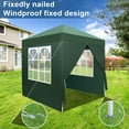 thumbnail image 6 of Winado  6.5 x 6.5ft Ez Pop Up Gazebo Canopy Tent for Outdoor Waterproof Party Wedding 4 Sidewalls Green, 6 of 7
