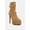 Tan, variant on Beaux High Platform Stiletto Ankle Boots