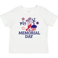 thumbnail image 3 of Inktastic My 1st Memorial Day with Cupcake and Stars Boys or Girls Baby T-Shirt, 3 of 5