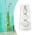 thumbnail image 3 of 2 Jarrones de Cristal para Arreglos Florales para Habitación. perfecl Floreros de interior, 3 of 7