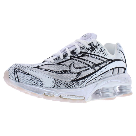 Nike Shox Ride 2 Unisex Shoes Size 13, Color: White/Metallic Platinum/Black