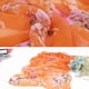 thumbnail image 5 of Qarigey Bufanda de tela con flores, accesorio de verano y transpirable para regalos elegantes y a la moda Accesorios de disfraces naranja, 5 of 6
