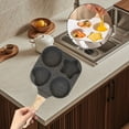 thumbnail image 4 of Mlkoz Kitchen Decor, Maifan Stone Non-stick Pan Hamburger Frying Pan Bottom Thickened And Deepened Flat-bottomed Induction Cooker Universal Mini Omelette Pan, Birthday Gifts, 4 of 5
