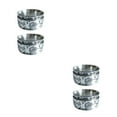 thumbnail image 3 of Anillos de metal Sonducket 2 piezas para mujeres y hombres regalo romántico No.6, 3 of 6