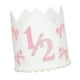 thumbnail image 5 of Adorno decorativo con forma de corona para fiesta de medio cumpleaños con temática de niñas Rosa, 5 of 9