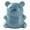 Blue, variant on Cute Bear Shaped Handle Grip Nail Cleaning Brush For Children With Soft Gentle Massage