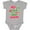 AC-Heather Grey, variant on Inktastic Who Needs Santa when I Have Great Grandma Boys or Girls Baby Bodysuit