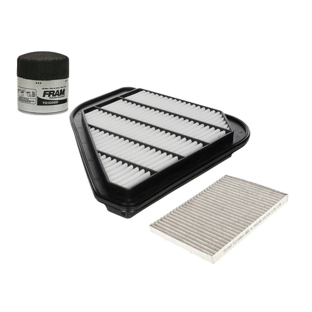 Kit De Filtro de Aire, Filtro de Aceite y Filtro de Cabina 3 PIEZAS Compatible con Saturn Outlook V6 3.6L del 2007 al 2010