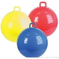 thumbnail image 2 of 36"" Knobby Bouncy Ball with Handle (Colors may vary), 2 of 4