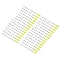 Uxcell 0.5mm Pen Ink Refills, 30 Pcs Ballpoint Refill Medium Point Metal Compatible Replacement for Pen Writing, Black