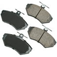 thumbnail image 2 of Akebono EUR704 Disc Brake Pad Kit Fits select: 1996-2002 VOLKSWAGEN CABRIO, 1997-1998 VOLKSWAGEN GOLF, 2 of 2