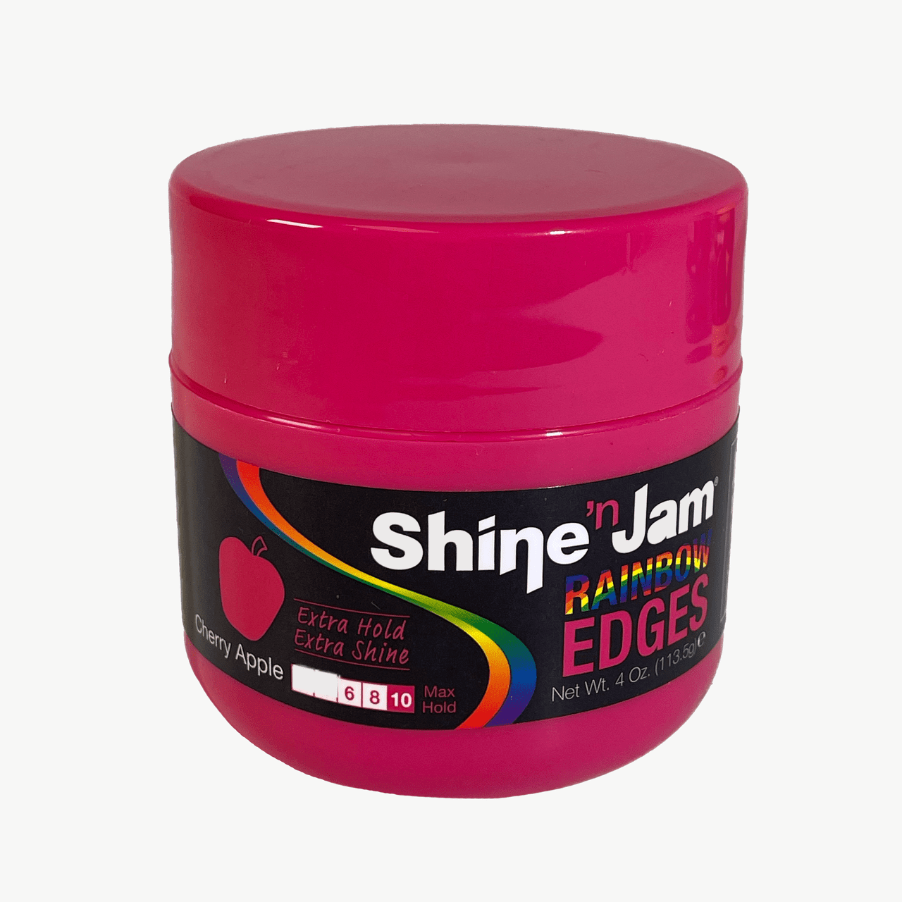 Ampro Shine n Jam Conditioning Gel Rainbow Edge Gel [CHERRY APPLE] 4 Oz