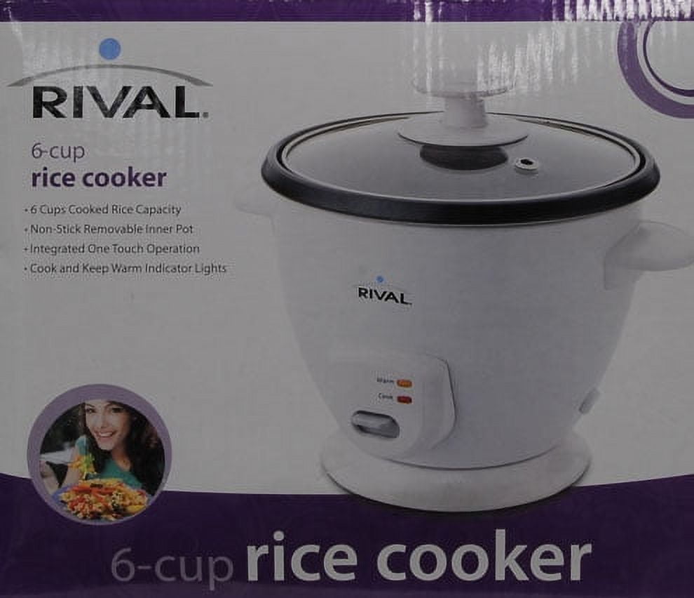 Rival 6-Cup Rice Cooker Red RC61 - Best Buy