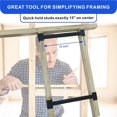thumbnail image 2 of 2PCS Wall Stud Framing Tools, Stud Layout Tool, 15 Inch Framing Spacing Tool, Precision Measurement Jig, 2 of 5