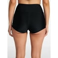 thumbnail image 3 of Time and Tru Women's and Women's Plus Size High Rise Swim Short, Sizes XS-3X, 3 of 5