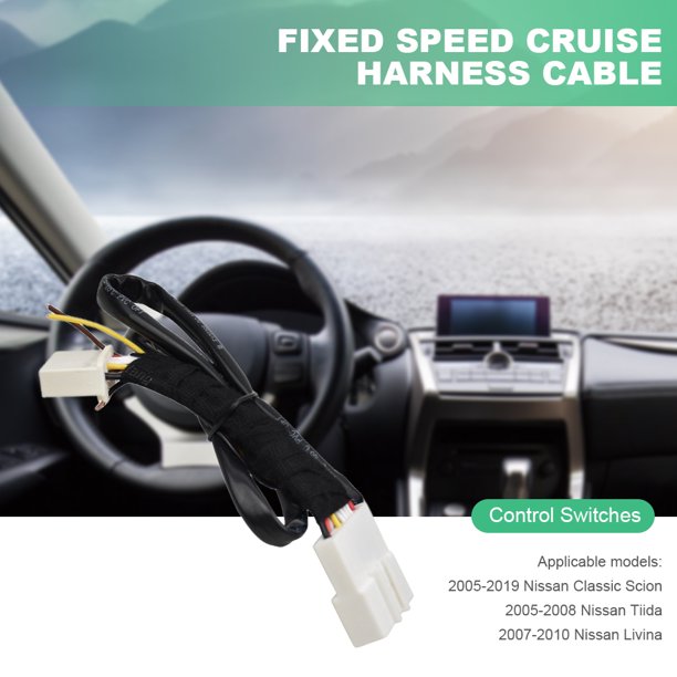 Control de crucero compatible con Bluetooth 12V para Nissan Classic Sylphy 2005-2019 Ndcxsfigh Accesorios para autos y motos